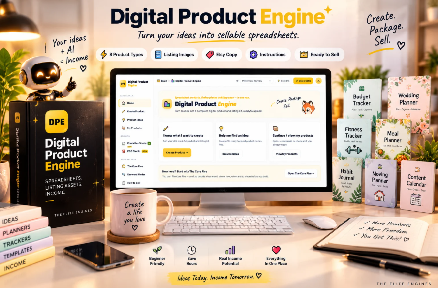 Digital Product Engine listing kit